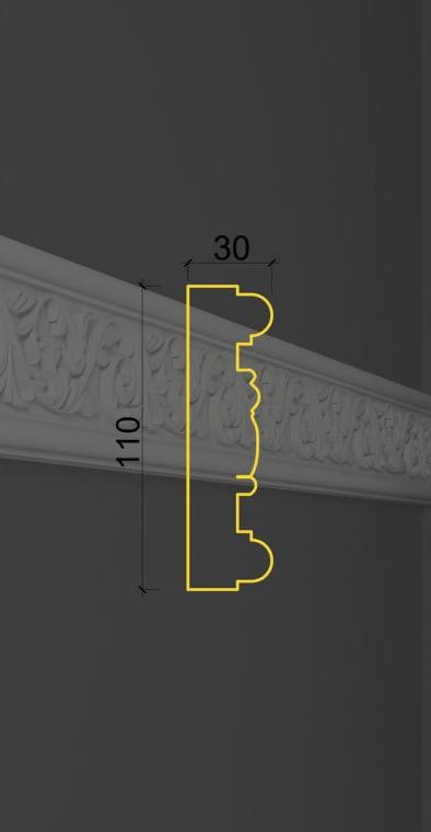 Молдинг с орнаментом MO-20 в Сочи