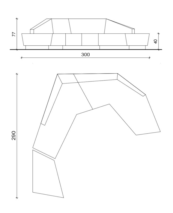 Диван Anaktae ADRASTUS SOFA в Сочи