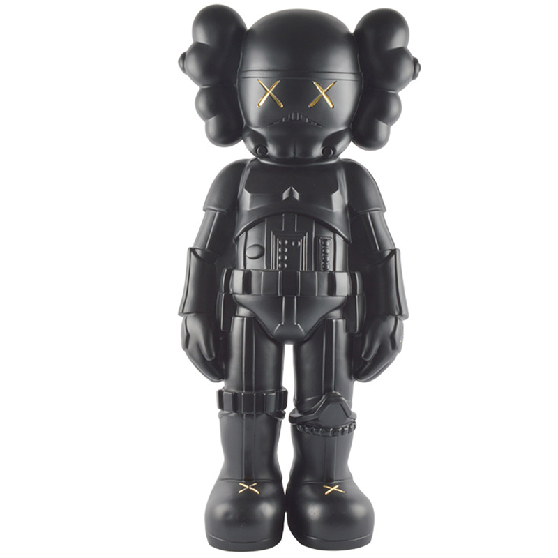 Статуэтка KAWS Black Soldier Gold X Черный Золотой в Сочи | Loft Concept 