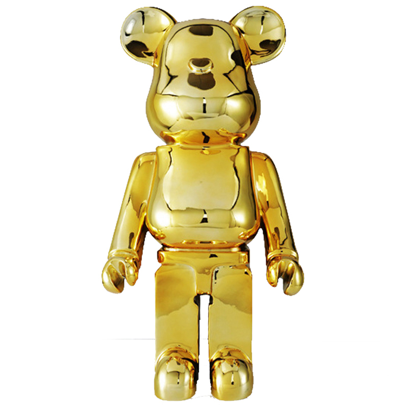 Статуэтка Bearbrick Gold Глянцевое золото в Сочи | Loft Concept 