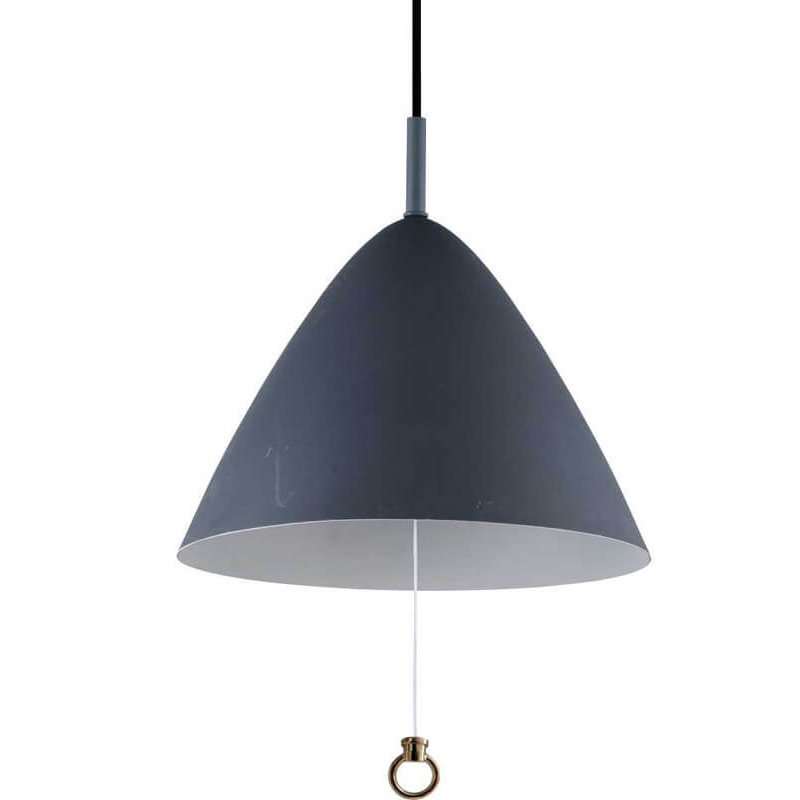 Подвесной светильник Cosmo Dome Cone black Черный в Сочи | Loft Concept 