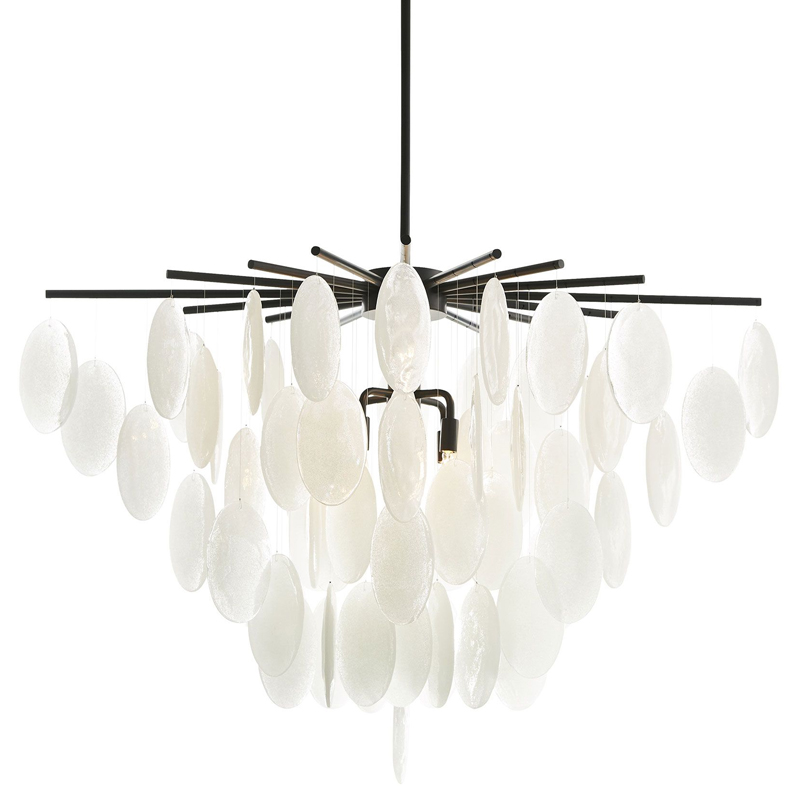 Люстра Arteriors TIFFANY CHANDELIER Черный Прозрачный в Сочи | Loft Concept 