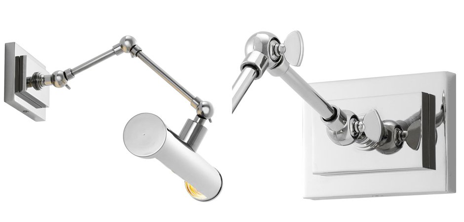 Бра Eichholtz Wall Lamp Pacific Nickel - Loft-Concept в Сочи