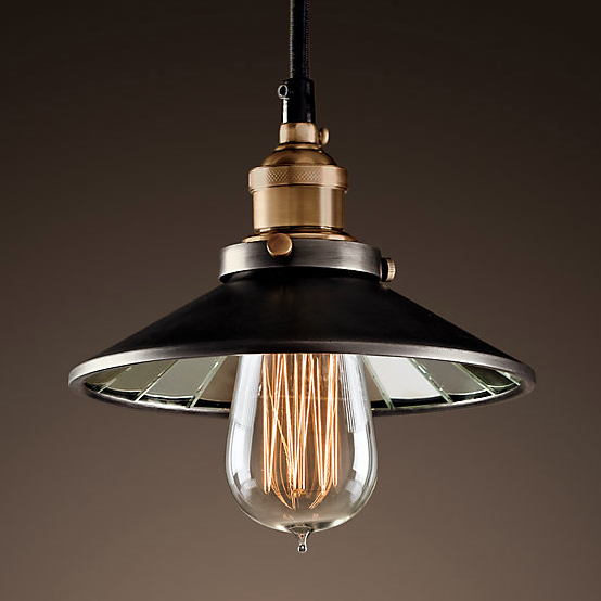 Подвесной светильник Loft Cone Pendant Reflector Черный в Сочи | Loft Concept 