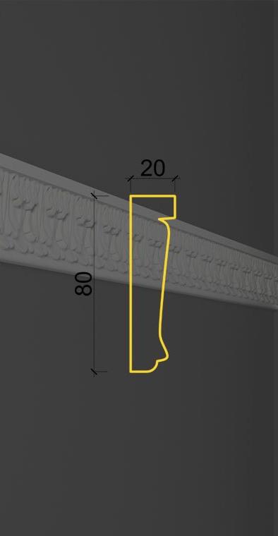 Молдинг с орнаментом MO-31 в Сочи