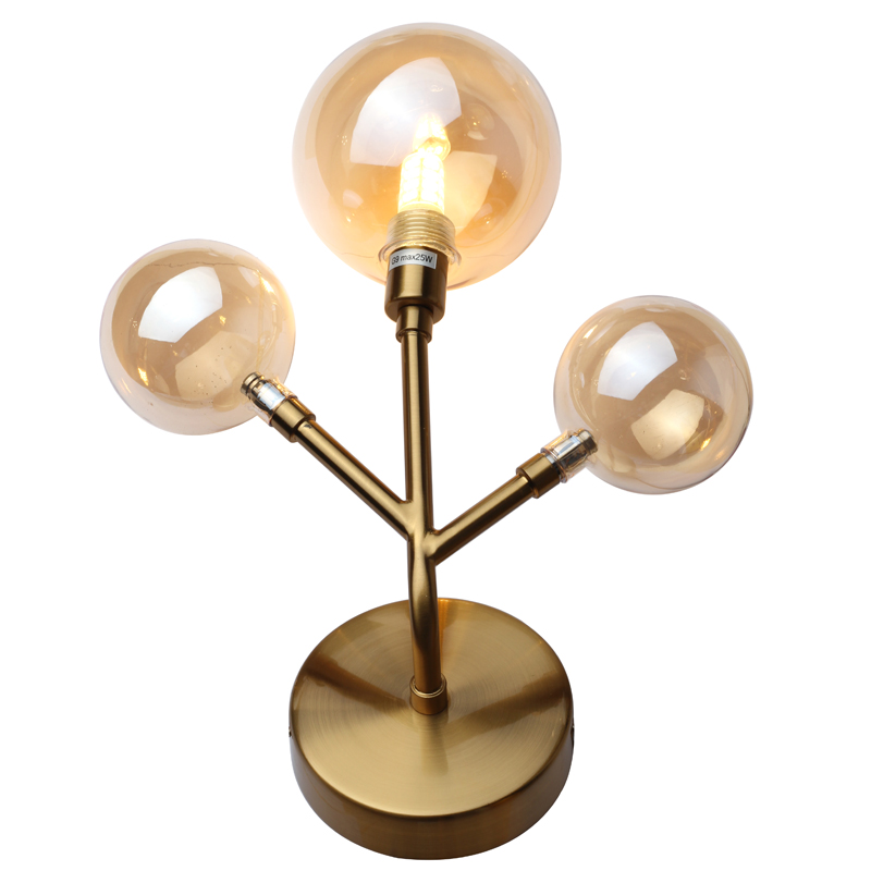 Бра Berries Trio Sconce bronze Бронза Прозрачный в Сочи | Loft Concept 