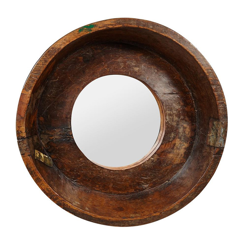 Зеркало Antique Indian Mango Wood Mirror Коричневый в Сочи | Loft Concept 