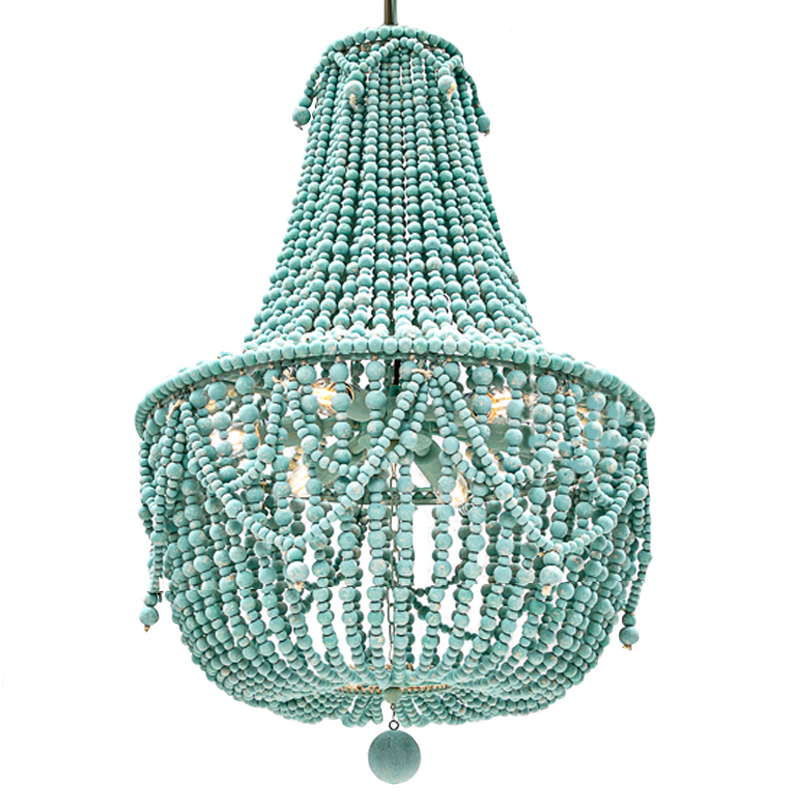 Люстра Chanteuse Chandelier Turquoise Бирюзовый в Сочи | Loft Concept 