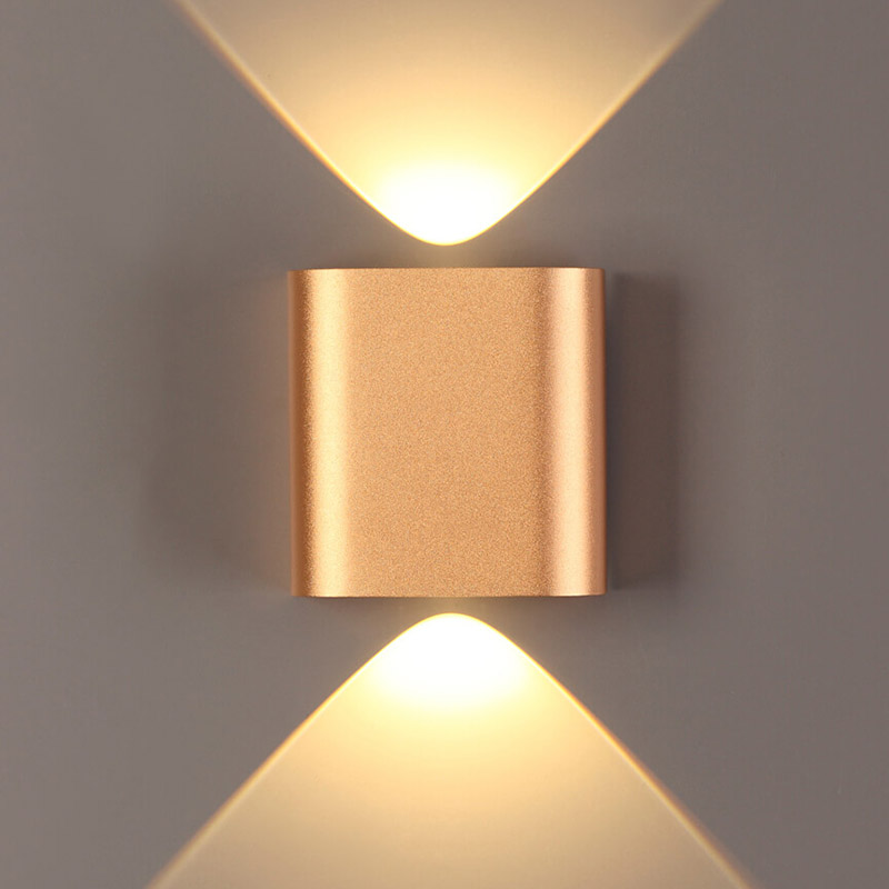 Бра Obverse Gold Square Wall lamp Золотой в Сочи | Loft Concept 