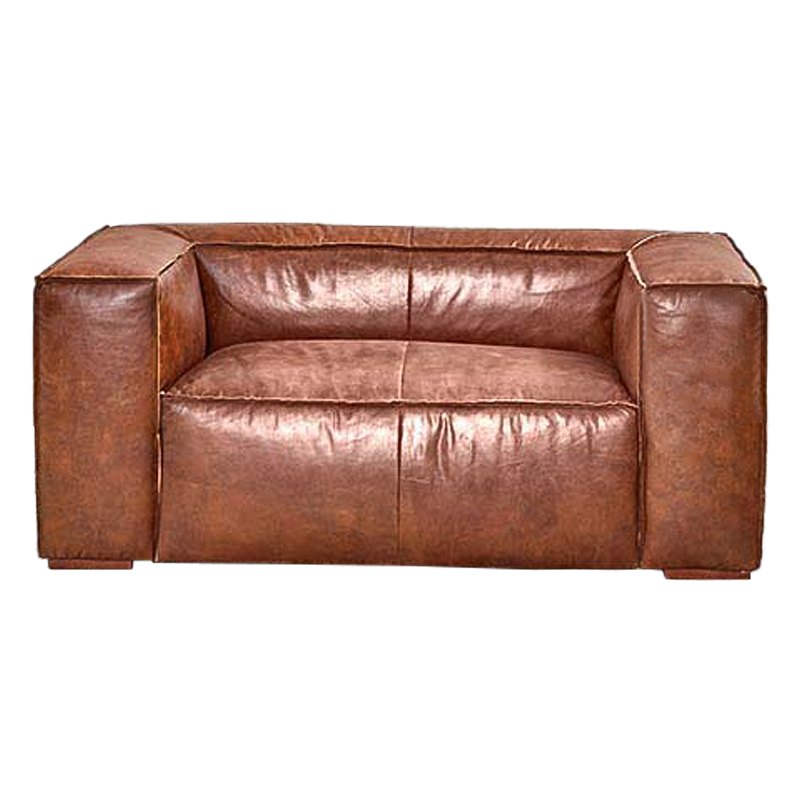 Диван Leather Softness Sofa Коричневый в Сочи | Loft Concept 