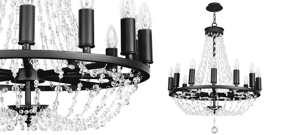 Люстра Brutal Crystal Chandelier 14 Люстра Brutal Crystal Chandelier 14 - Loft-Concept в Сочи