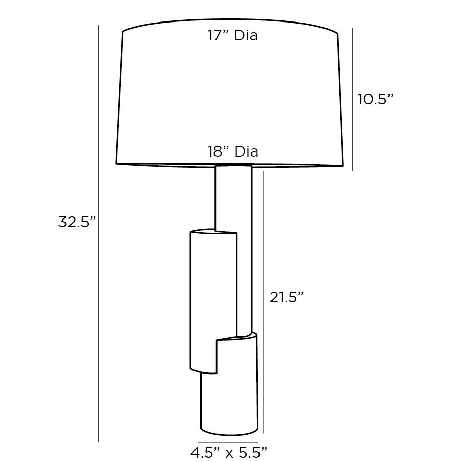 Дизайнерская настольная лампа PEPPERDINE LAMP в Сочи