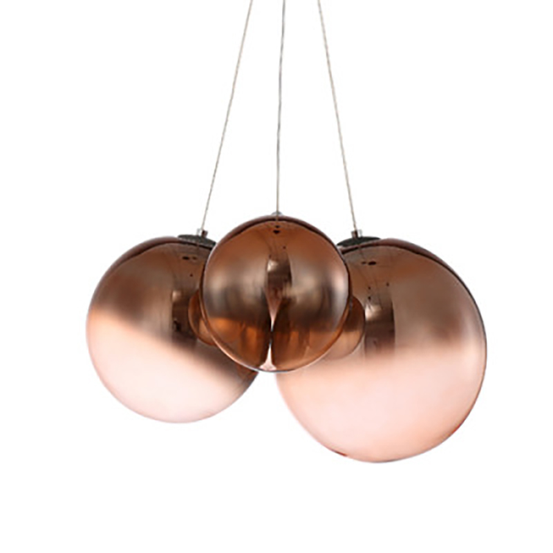 Светильник подвесной медь Balls Lamp  Медь в Сочи | Loft Concept 