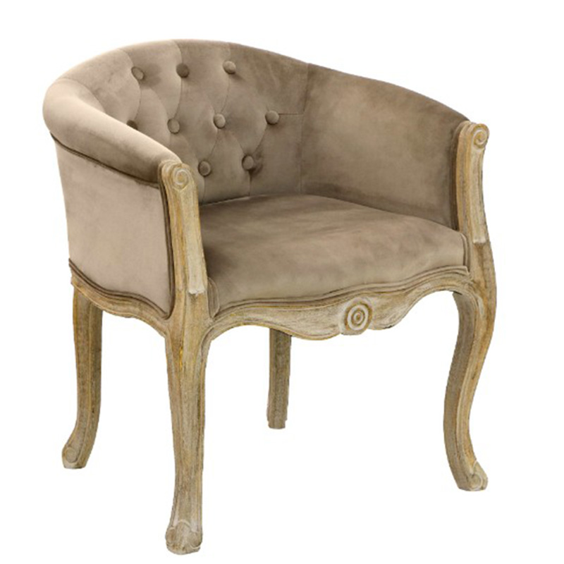 Кресло French Provence Armchair Roderic beige Бежевый Кресло French Provence Armchair Roderic beige Бежевый в Сочи | Loft Concept