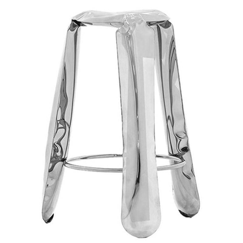 Барный стул Stainless Steel Bar Plopp Stool by Zieta Хром в Сочи | Loft Concept 