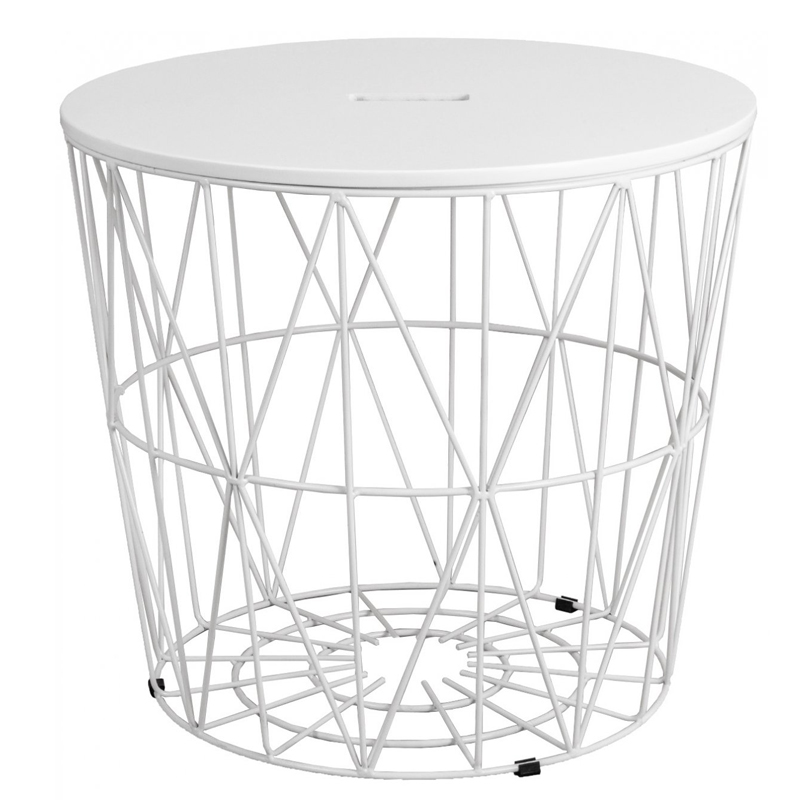 Приставной стол Cambria Side Table white Белый в Сочи | Loft Concept 