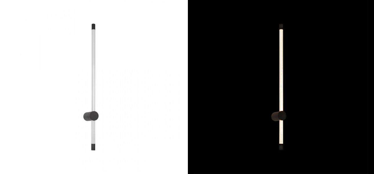 Бра светодиодное Trumpet Tube Black 83 см - фото №1