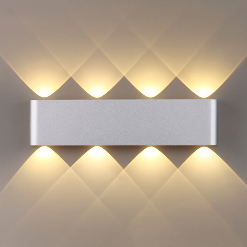 Бра Obverse Silver Rectangle B Wall lamp Серебряный в Сочи | Loft Concept 