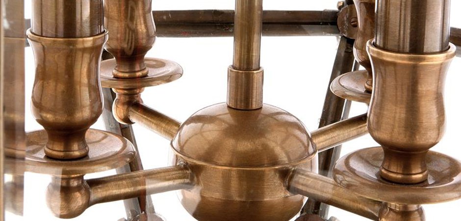 Люстра Lantern Owen Brass S - Loft-Concept в Сочи