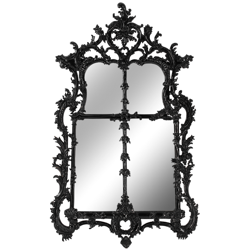 Зеркало Emblemes Mirror Black Wood Черный в Сочи | Loft Concept 