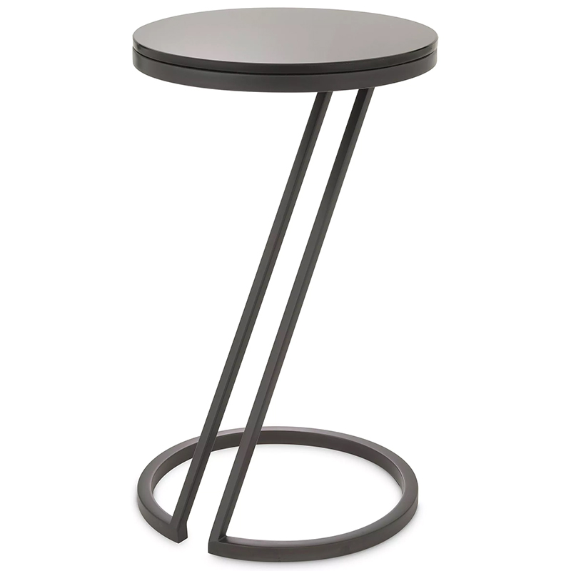 Приставной стол Eichholtz Side Table Falcone Black Черный в Сочи | Loft Concept 