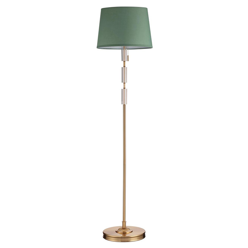 Торшер Ramona Green Floor lamp Бронза Зеленый в Сочи | Loft Concept 