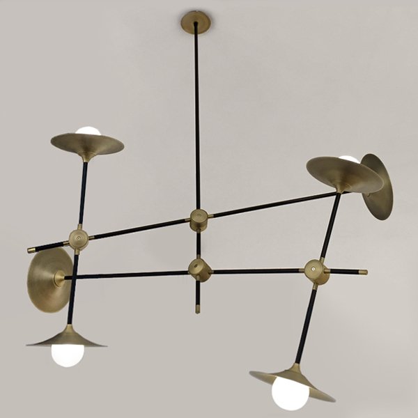 Люстра Disc Turbaya SS-6 Chandelier  в Сочи | Loft Concept 