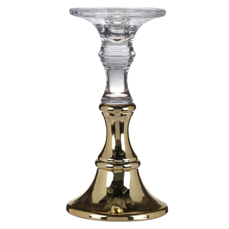 Подсвечник Eugenie Candlestick 24 Глянцевое золото Подсвечник Eugenie Candlestick 24 Глянцевое золото в Сочи | Loft Concept