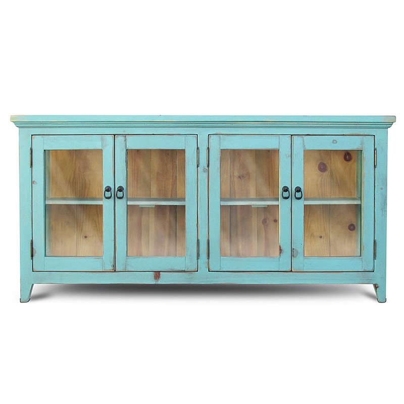 Комод в стиле прованс Valde Provence HARMONIE Weathered Turquoise Бирюзовый в Сочи | Loft Concept 