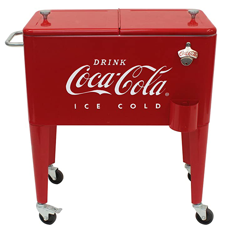 Куллер Retro Metal Coca-Cola Cooler Red Красный (Red) в Сочи | Loft Concept 