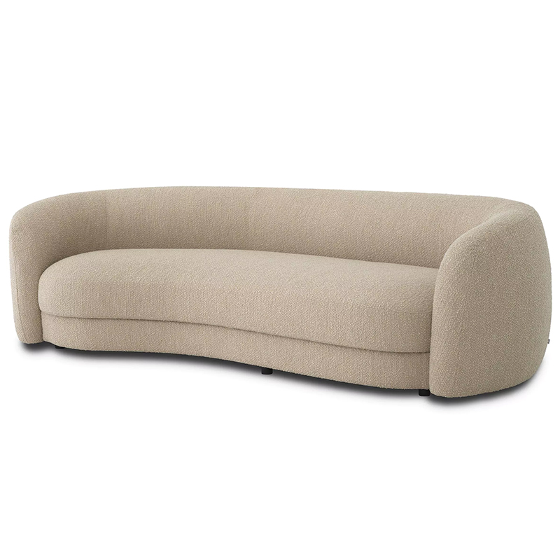 Диван Eichholtz Sofa Blaine Sand Boucle Песочный в Сочи | Loft Concept 