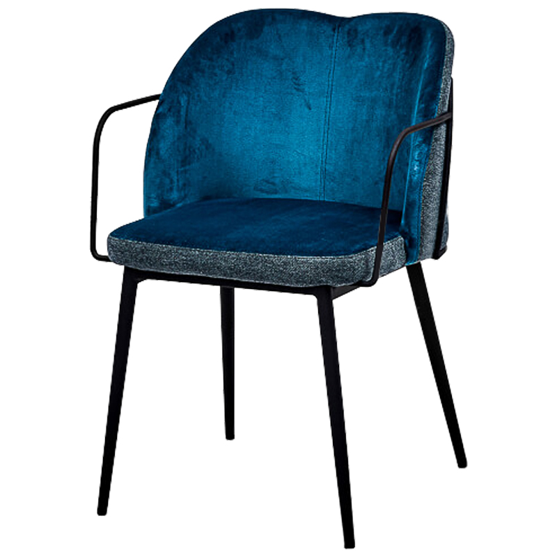 Стул Raymond Stool blue Синий Черный в Сочи | Loft Concept 