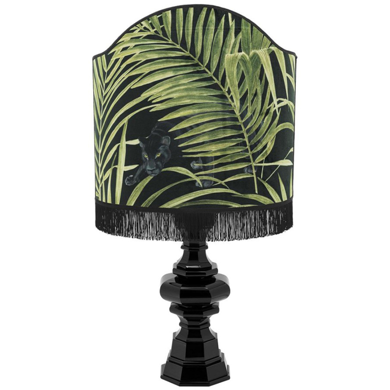 Настольная лампа Table Lamp Empire Scudo Black Green Черный Зеленый в Сочи | Loft Concept 