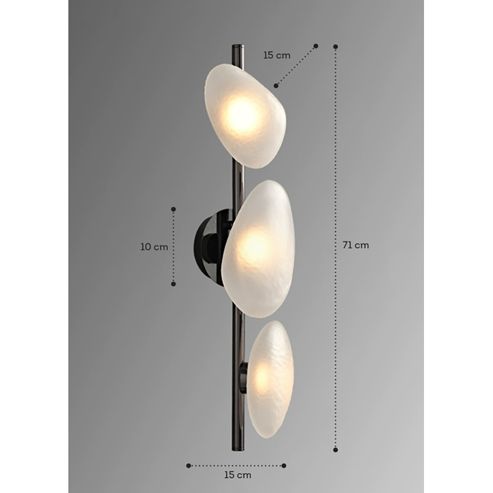 Бра LINDIS FROST LONG WALL 3 лампы Молочное стекло  в Сочи