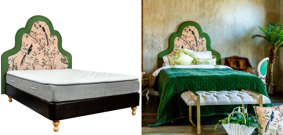 Изголовье для кровати Beige and Green Chinoiserie - Loft-Concept в Сочи