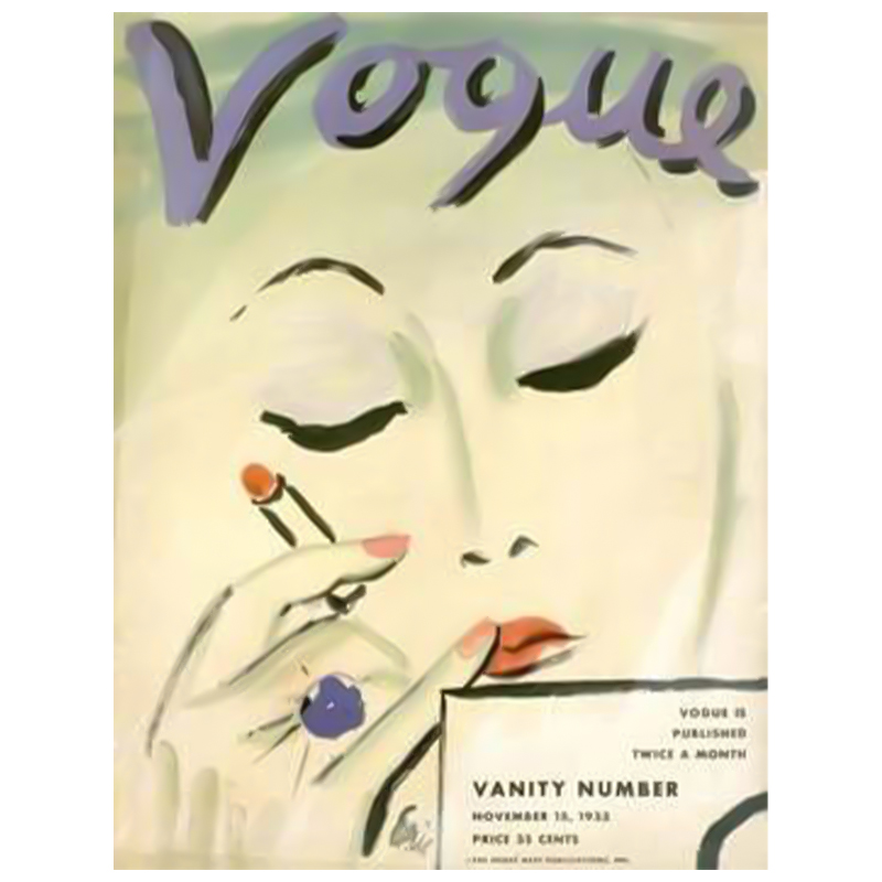 Постер Vogue Cover 1933 November  в Сочи | Loft Concept 