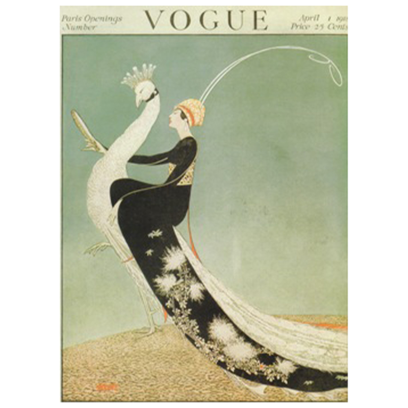 Постер Vogue Cover 1918 April  в Сочи | Loft Concept 