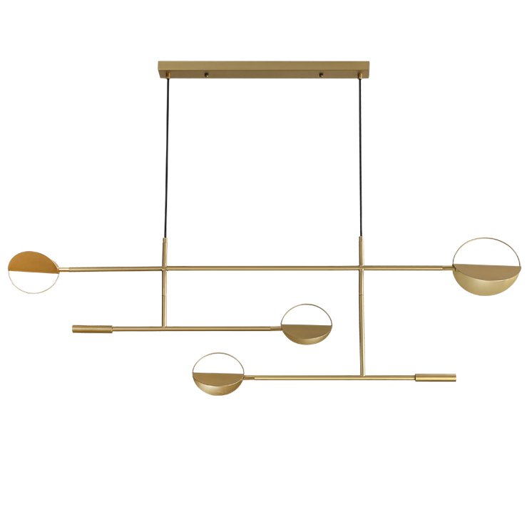 Люстра BOLIA LEAVES PENDANT brass Латунь в Сочи | Loft Concept 