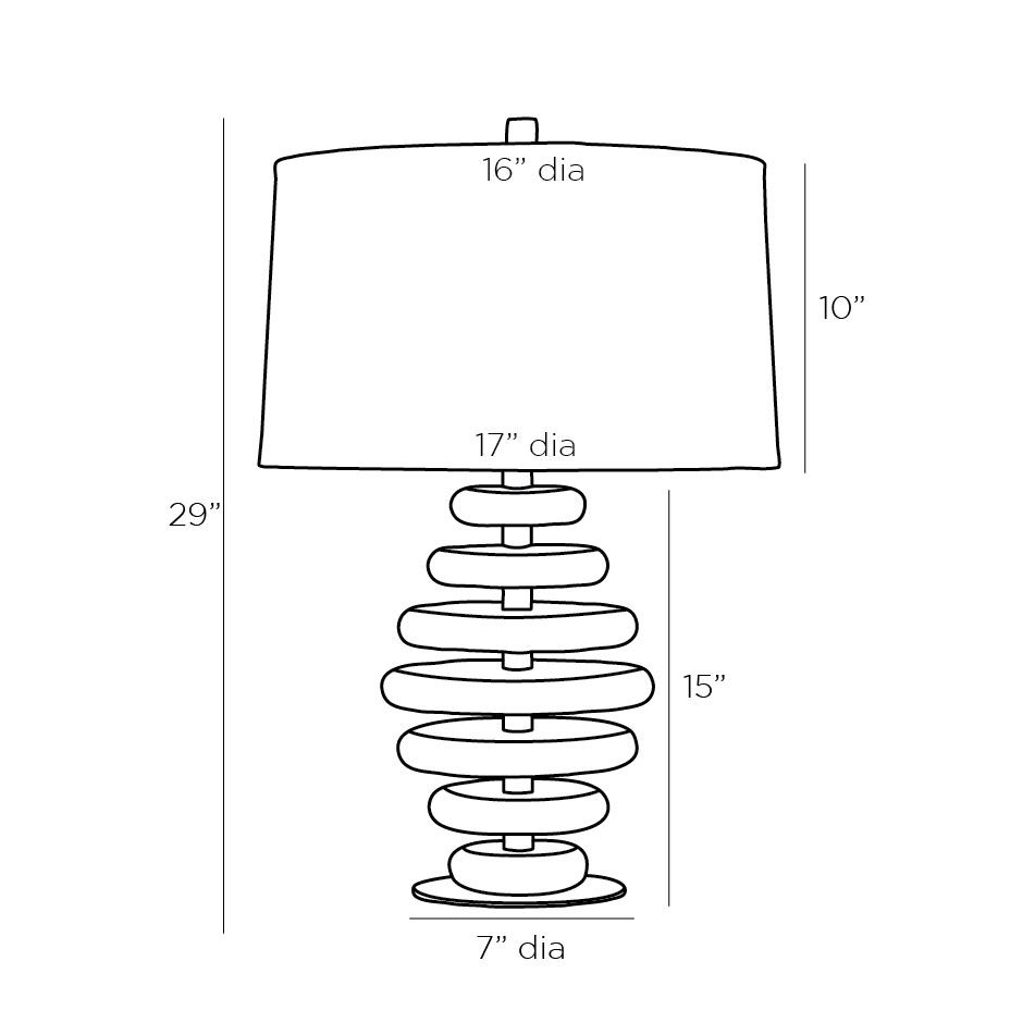 Дизайнерская настольная лампа KIMORA LAMP в Сочи