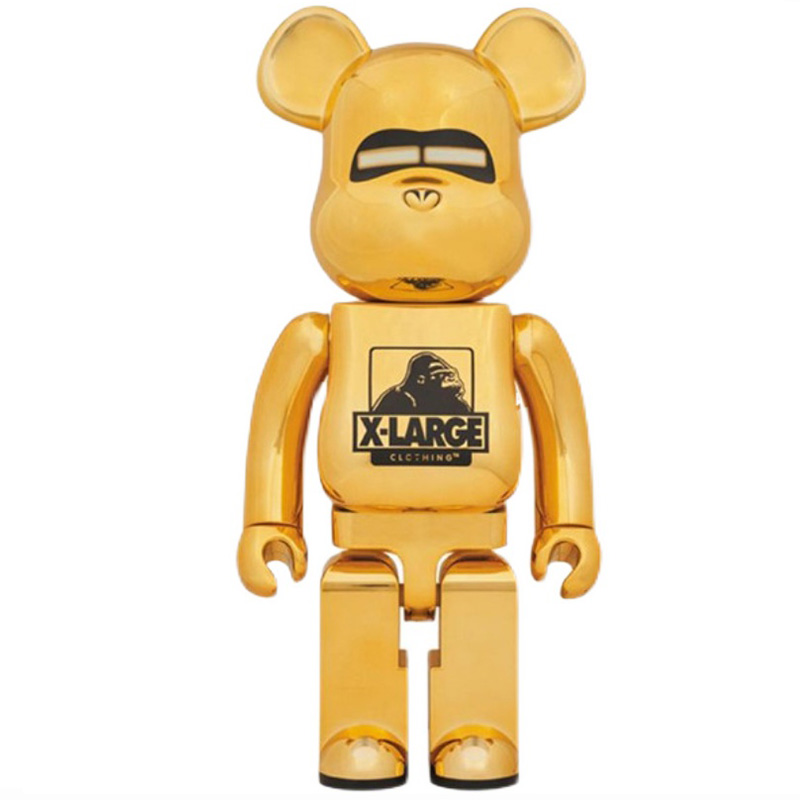 Статуэтка Bearbrick Gold X-Large Золотой Черный в Сочи | Loft Concept 