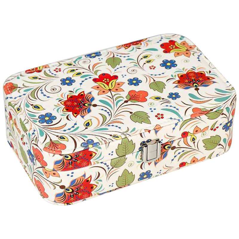 Шкатулка Multicilored Floral Pattern Jewerly Organizer Box Мульти в Сочи | Loft Concept 