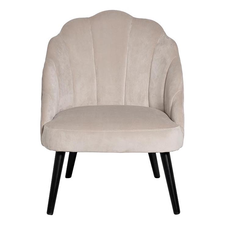 Кресло FolioFlower Armchair beige Бежевый Черный в Сочи | Loft Concept 