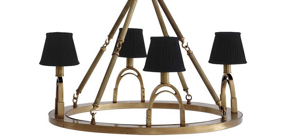Люстра Eichholtz Chandelier Jigger Brass - Loft-Concept в Сочи