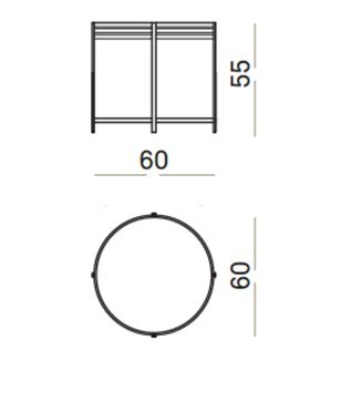 Столик Ula Small table ULA004 в Сочи