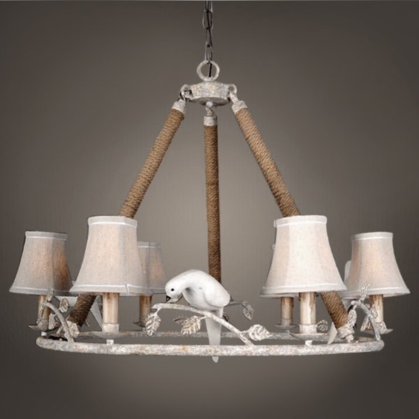 Люстра Norman Bird Forest Patina 6 Люстра Norman Bird Forest Patina 6 в Сочи | Loft Concept