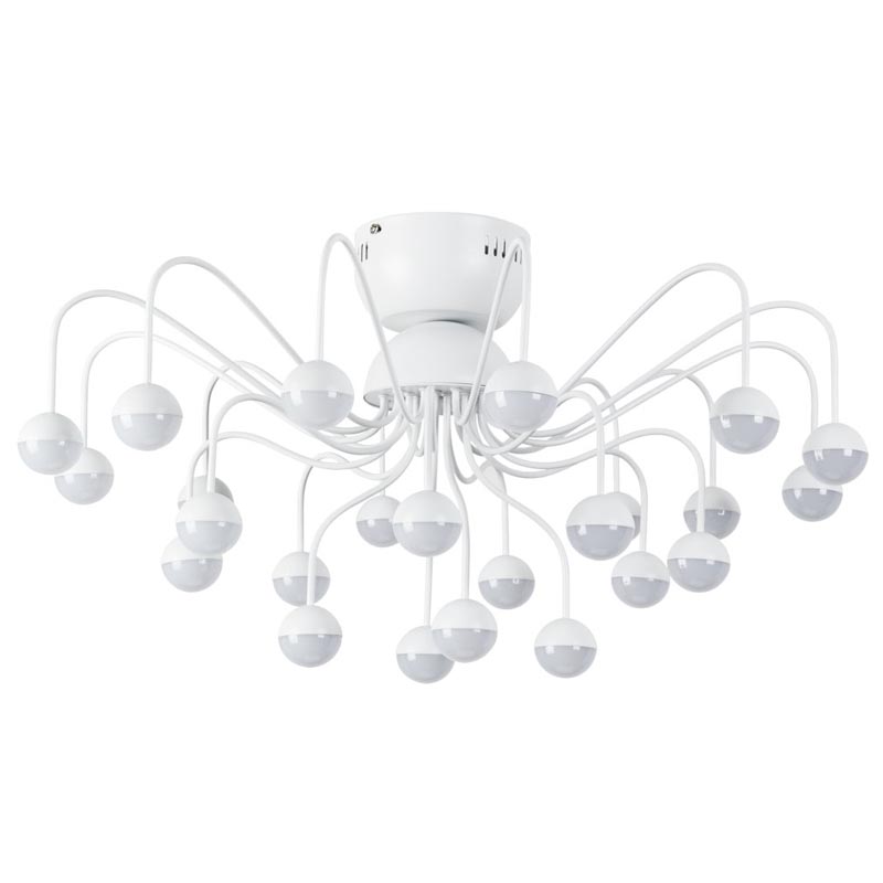 Потолочная люстра Vilelme Chandelier white Белый в Сочи | Loft Concept 