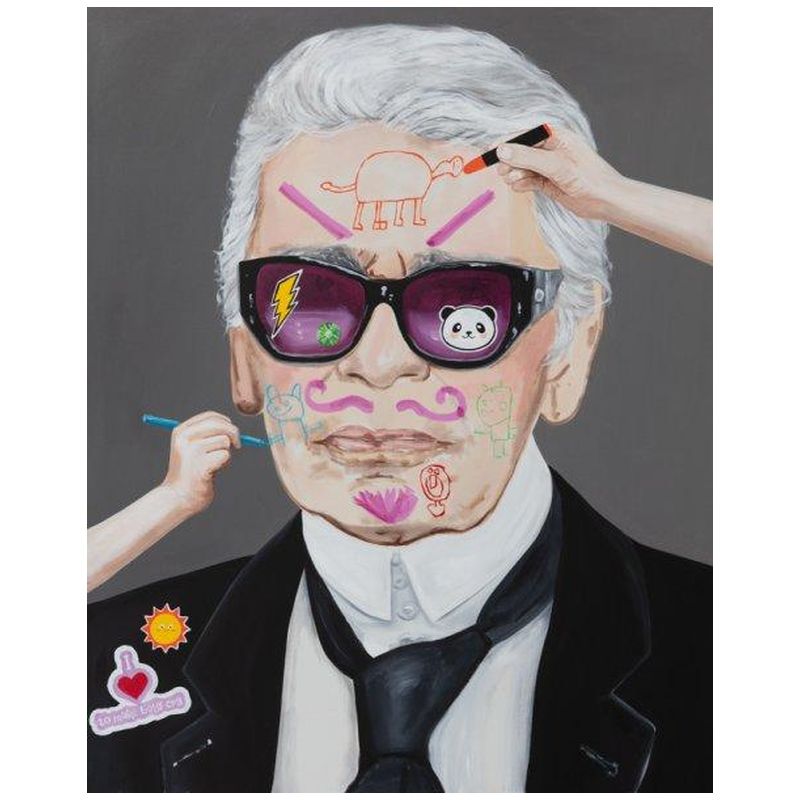 Картина Inner Child - Karl Lagerfeld Мульти Картина Inner Child - Karl Lagerfeld Мульти в Сочи | Loft Concept