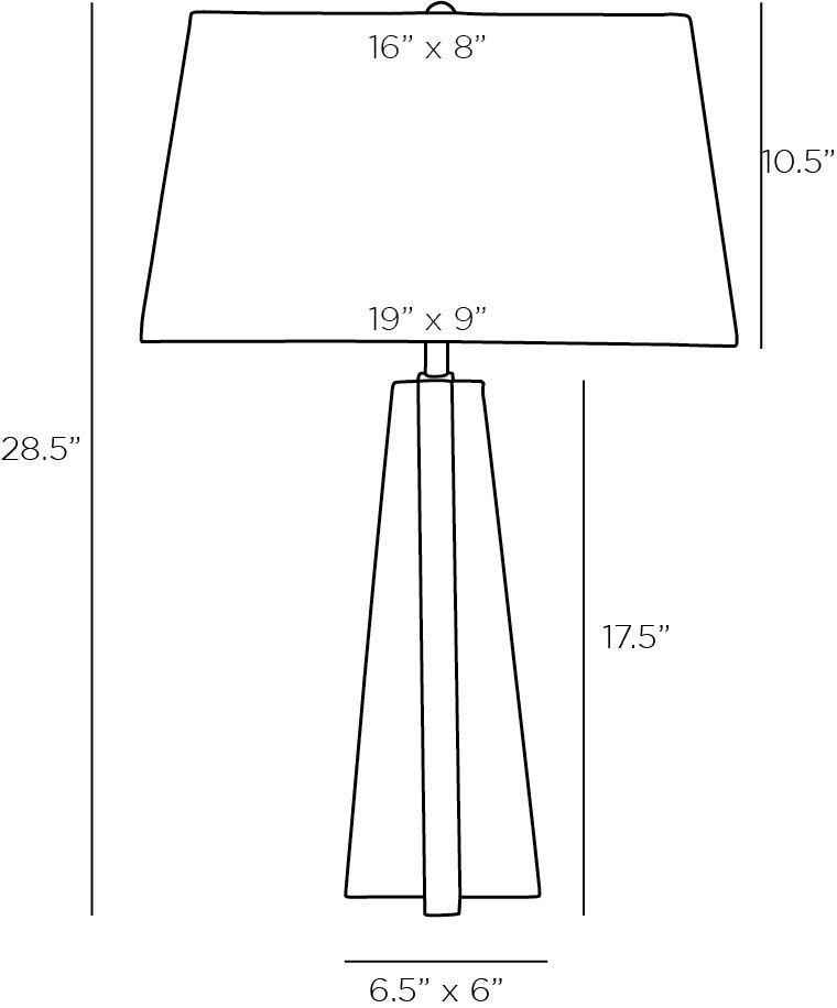 Дизайнерская настольная лампа MARTANA LAMP в Сочи