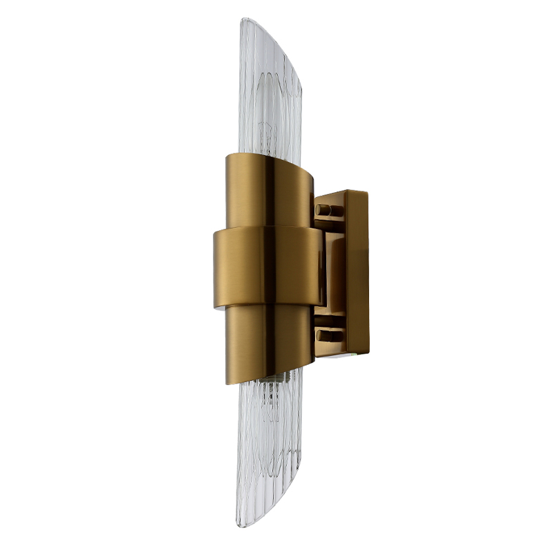 Бра с прозрачным плафоном цилиндрической формы Luxxu Modern Design Бронза Хром Прозрачное Стекло Бра с прозрачным плафоном цилиндрической формы Luxxu Modern Design Бронза Хром Прозрачное Стекло в Сочи | Loft Concept