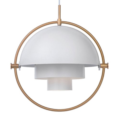 Люстра Louis Weisdorff Multi-lite Pendant White Латунь Белый в Сочи | Loft Concept 